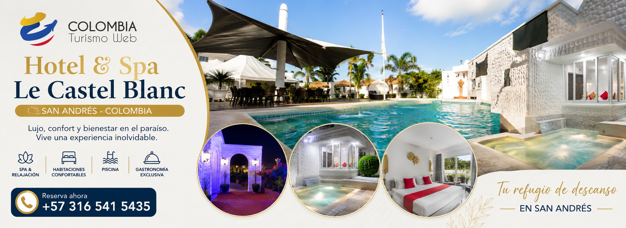 HOTEL LE CASTEL BLANC SAN ANDRES